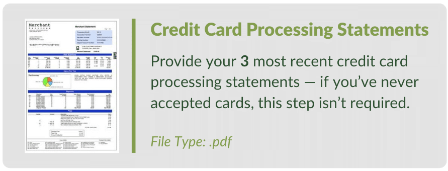Credit Card Processing Statements FAQ